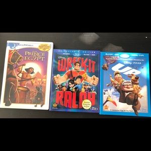 Up, Wreck-It-Ralph, Prince of Egypt